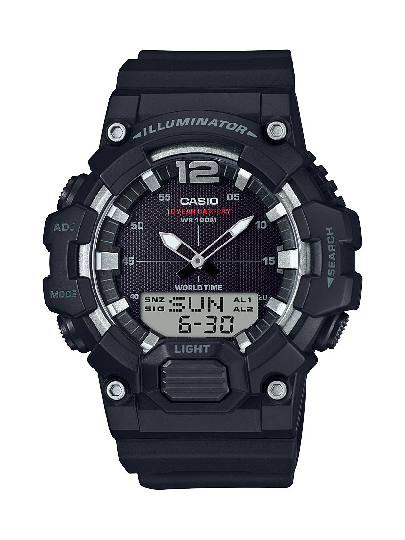 Casio Men's Analog-Digital Automatic Uhr mit Armband S7233035