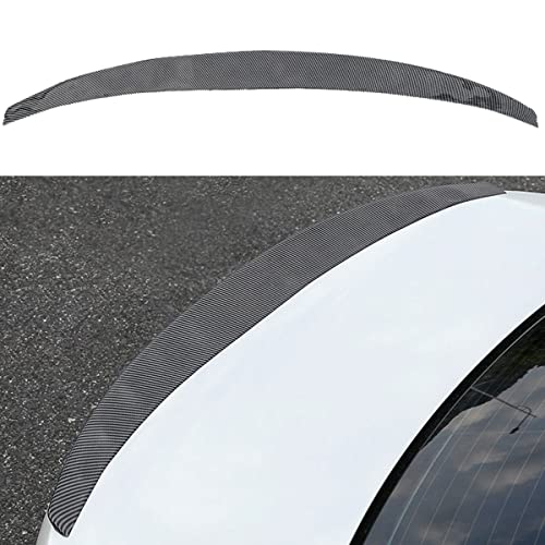 Auto Heckspoiler Spoiler für Audi A1 A3 A4 A5 A6 A7 A8 B6 B7 B8 B9 C6 C7 C8 D3 D4 D5 D6,Auto-Spoiler Kofferraumspoiler Heckflügel Außen Styling Zubehör,A/Carbonfiberlook-A/B