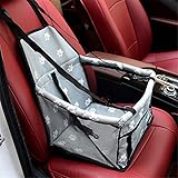 Autositz Hund Hundeautositz Hundesitz Pet Booster Seat Haustier Autositz Hundezubehör Hund Reisesitz für Auto Hundereiseträger Welpenautositz Gray