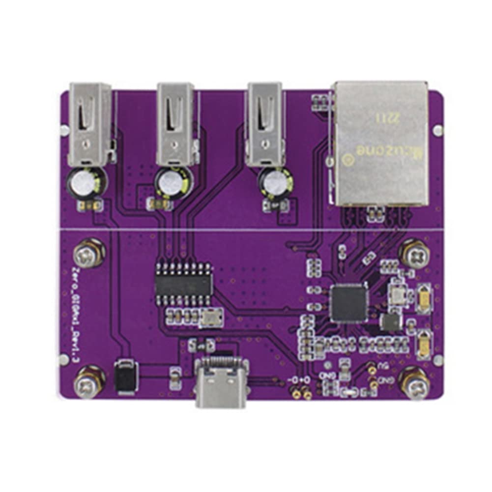 Seprendi Für Zero 2 W USB auf RJ45 HUB Ethernet oder USB auf RJ45 Hub für Pi0 und Pi0 2 W (ohne Gehäuse)