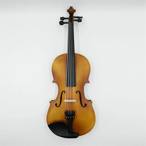 Standard Violine Holzgeige Mit Geigenkasten Und Geigenbogen Von Musikinstrument Und Teile 4/4(Natural Matte)