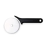 Ooni Pizza Schneideroller aus Hochwertigem & Rostfreiem Edelstahl - Pizzaschneider Extra Scharf - Premium Pizza Cutter - Ooni Pizzaofen Zubehör - Pizza Schneider für Müheloses Pizza-Schneiden