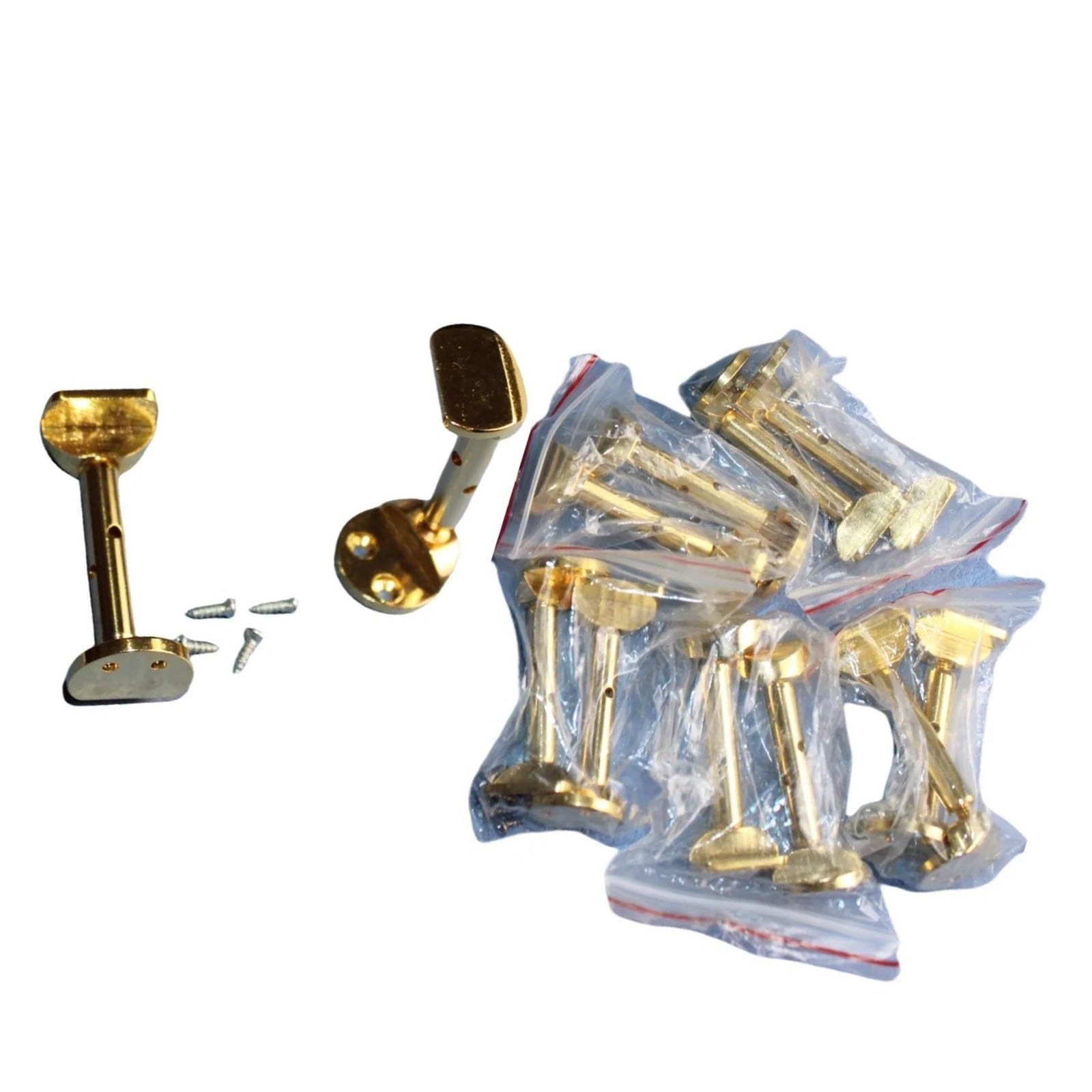 Zubehör Kit für Violine 5 Stil 4/4 Violine Geige Goldene Kinnhalter Clamp Teile Zubehör