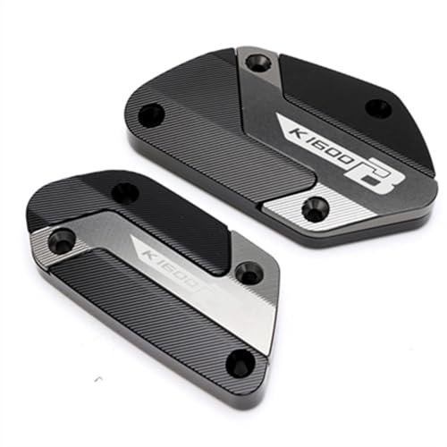 SHANSHAN Motorrad Öleinfüller Deckel Für K1600B K 1600B K 1600 B 2016-2023 Motorrad CNC Aluminium Vorderradbremse Kupplung Flüssigkeitsbehälterdeckel Tankdeckel