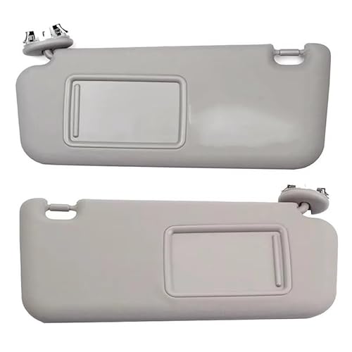 DZSMACHENGSM Sonnenschutz Autozubehör Mit Einem Make-up-Spiegel Sonnenblende Für Toyota Für RAV4 2006 2007 2008 2009 2010 2011 2012 Auto Sonnenschutz(A Pair of Gray)