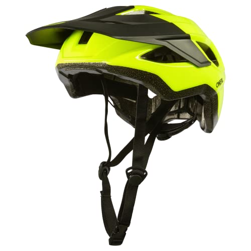 O'NEAL | Mountainbike-Helm | Enduro All-Mountain | Übertrifft die Sicherheitsnormen EN1078 & CPSC für Fahrradhelme | Matrix Helmet SOLID V.23 | Erwachsene | Neon gelb | L/XL (58-61 cm)