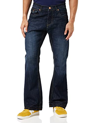 Raw Indigo Ltd Herren A31 Bootcut Jeans, Blau (Darkwash Darkwash), 28S