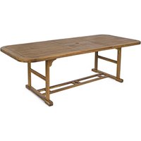 Bizzotto Ausziehtisch »Noemi«, BxHxL: 100 x 74 x 180 cm, Tischplatte: Akazienholz - braun