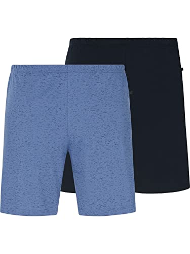 Charles Colby Herren 2Er Pack Kurze Schlafhose Lord Fyes blau 2XL (XXL) - 60/62