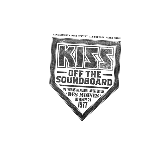 Kiss - Off The Soundboard: Des Moines – November 29, 1977 Vinyl