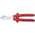 Knipex 74 07 250 VDE Kraft-Seitenschneider mit Facette 250mm