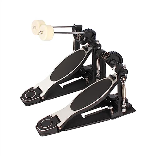 Drum Double Step Hammer Metallpedal Zubehör Kontrabass Jazz Drum Double Step Bass drum-Pedal für Anfänger