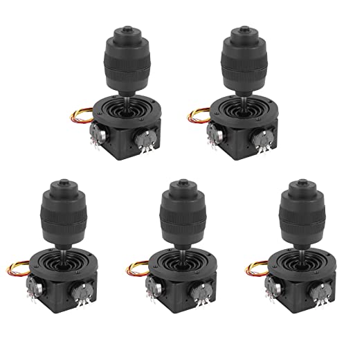 Kiudduy 5X 4-Achsen Joystick Potentiometer Tastensteuerung für -D400X-R4 10K 4D Versiegeltes Wipppotentiometer