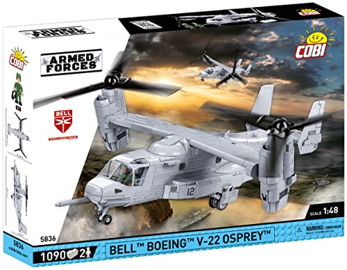 COBI Armed Forces 5836 - Bell Boeing V-22 Osprey, 1090 Bauteile