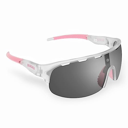 SIROKO - Selbsttönende Sportbrille für Radfahren Siroko K3 PhotoChromic Mongolia - Weiß