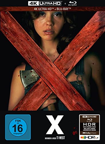 X - 2-Disc Limited Collector's Edition im Mediabook - Cover A (UHD-Blu-ray + Blu-ray)