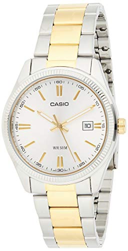 Casio Uhr mit japanischem Quarzuhrwerk MTP-1302SG-7A 39 mm