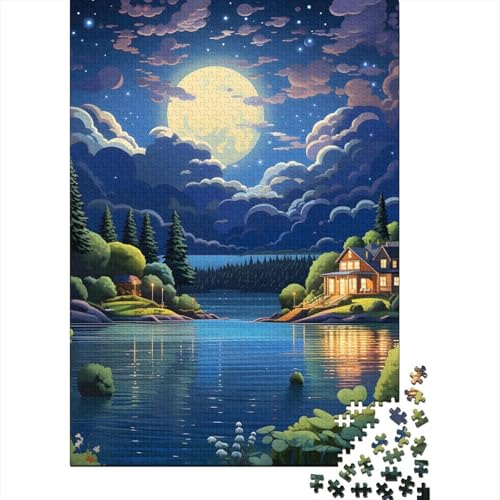 1000 Teile für Erwachsene, schwierige Puzzles, wunderbare Welt für Erwachsene, 1000 Teile Puzzlespiel, Spielzeug für Erwachsene, Familienpuzzle, Geschenk (Größe 75x50cm)