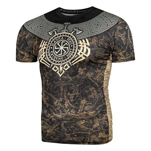 Extreme Hobby Technisches Shirt Herren, Shortsleeve, Kurzärmliges und Schnelltrocknendes Trainingsshirt, Thermoaktives, Kompressionspassform