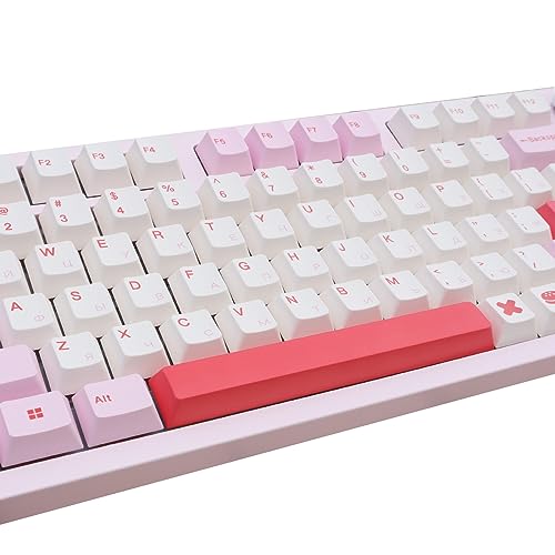 Tastenkappen Set CherryProfile Personalisiertes Tastenkappen Set Für Mechanische Tastatur Mit 133 Tasten Ölbeständiges PBT Material Dickes Pbt Tastenkappen Thema Mit 133 Tasten CherryProfile Set