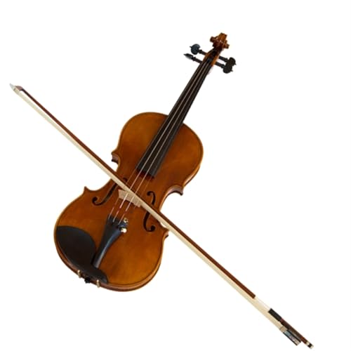 Standard Violine Violine, Professionelles Handgefertigtes Violinen-Testinstrument Für Erwachsene Anfänger(3/4)