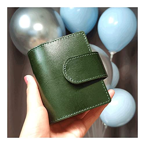 Taschenbuch Mini Journal, Notizbuch Mini-Notizbuch Taschentagebuch Kreative Mode Tragbares Loseblatt Leder Augenschutz Kleiner Notizblock Geschenk Z Journal(Green)