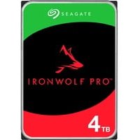 Seagate IronWolf Pro, NAS interne Festplatte 4 TB, 3.5 Zoll, 7200 U/Min, CMR, 256 MB Cache, SATA 6 GB/S, inkl. 3 Jahre Rescue Service, Modellnr.: ST4000NT001