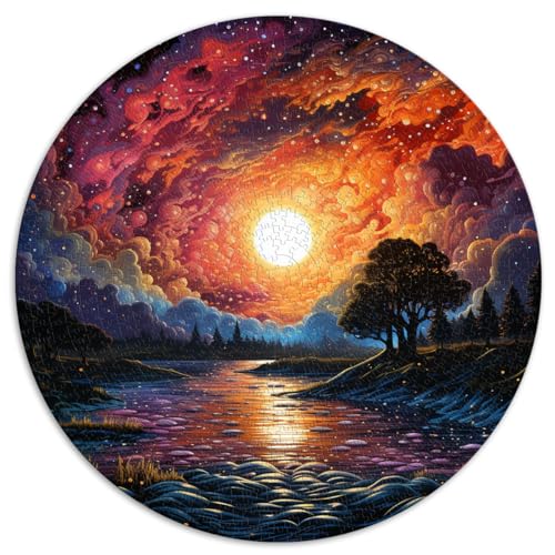 Puzzle-Geschenk, Seereflexionen, 1000 Teile, Puzzle-Spielzeug, 67,5 x 67,5 cm, Lernpuzzle, Wanddekoration, einzigartige Geburtstags