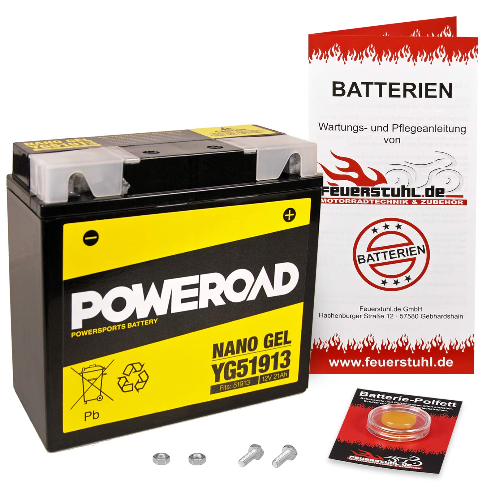 Gel-Batterie für BMW R 1200 RT, 2005-2014, wartungsfrei, einbaufertig, startklar, inkl. 7,50€ Pfand