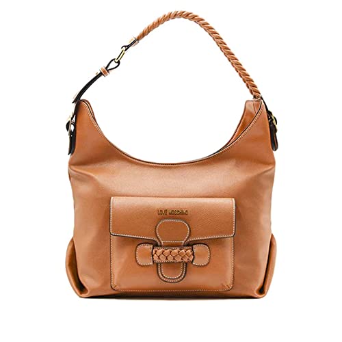 Love Moschino Damen Jc4222pp0gkj0201 Schultertasche, Camel