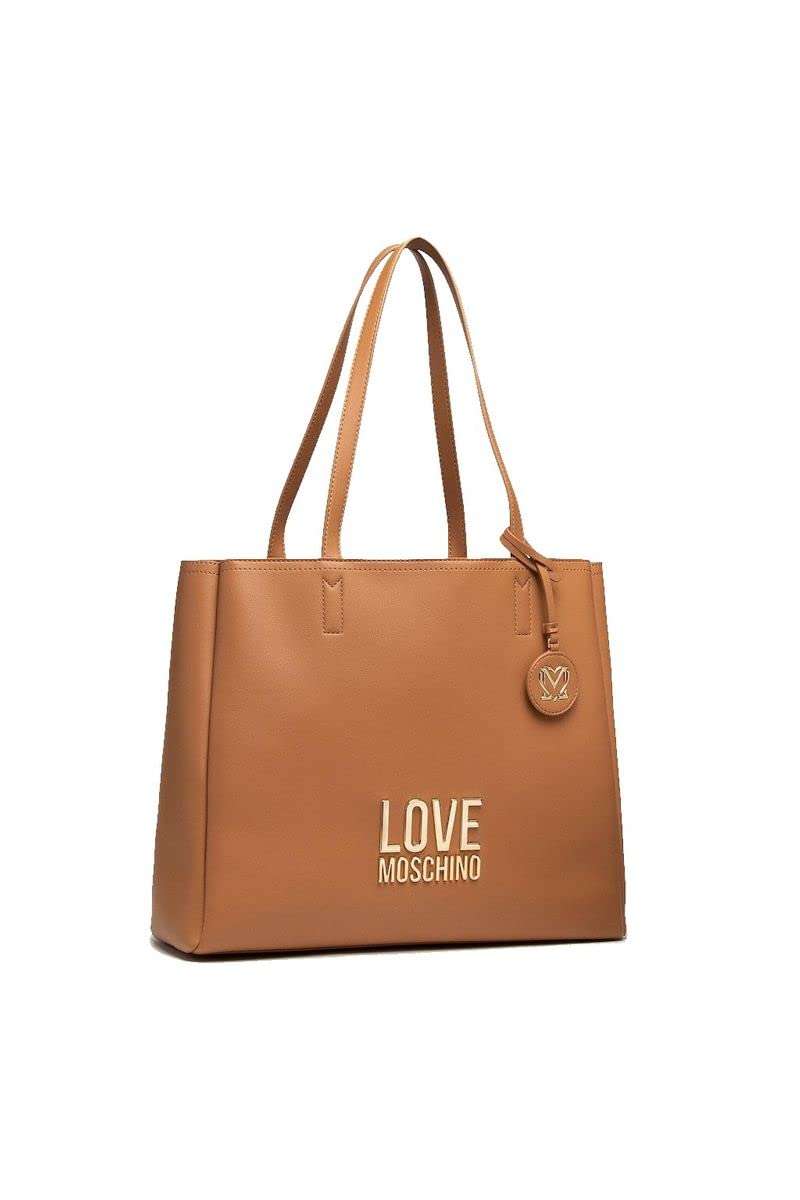 Love Moschino Damen BORSA A SPALLA Umhängetasche, Cuoio