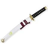 YAO DIAN Hölzerne Anime Samurai-Schwert, Cosplay Anime-Prop-Waffe Hölzernes Schwert, Kurzes Katana Mit Scheide, Dekorativen Cosplay-Requisiten(Size:54cm,Color:EIN)