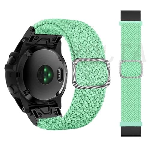 OPKDE Sport-Nylon-Armband für Garmin Fenix 6X 6 Pro 5X 5 7X 7 3HR Forerunner 935 Smart Watch, Schnellverschluss-Armband 26 mm 22 mm, 22mm Fenix 6 6 Pro, Achat