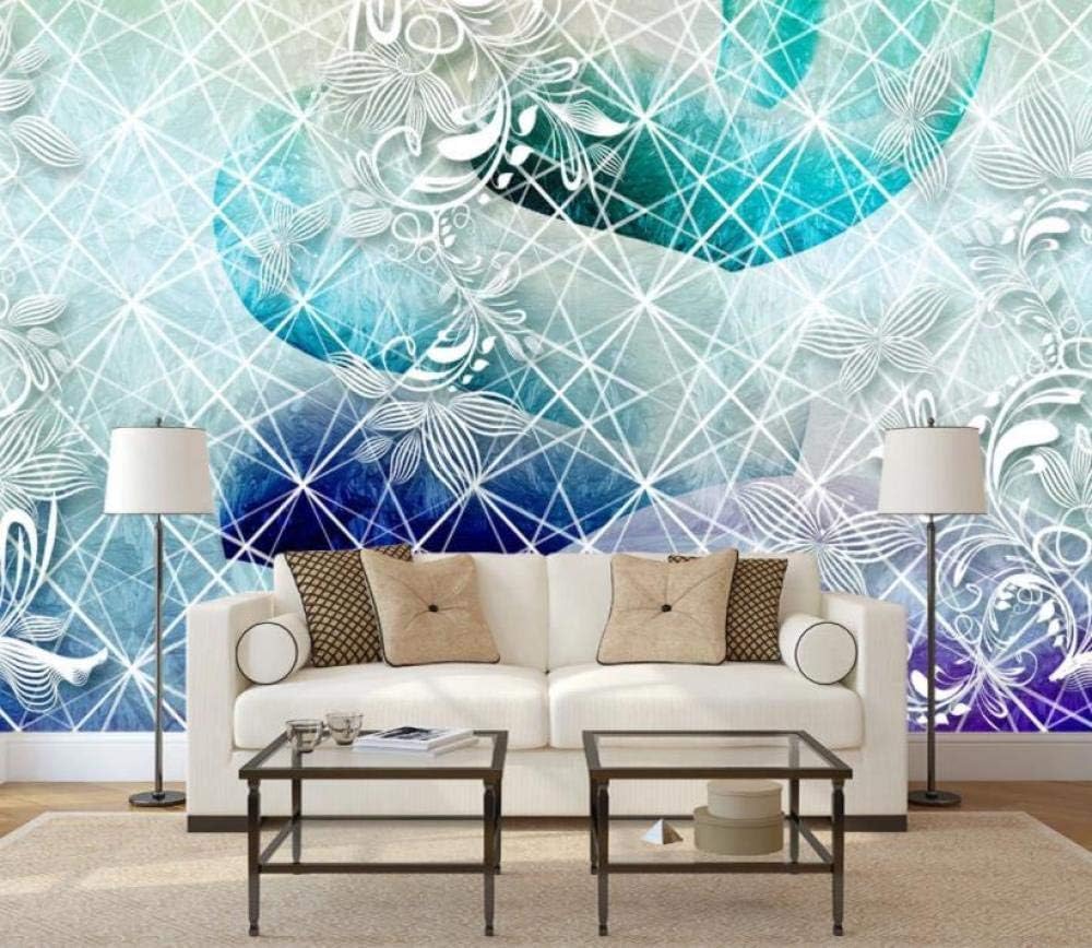 Minimalistische Abstrakte Linien 3D Tapete Poster Restaurant Schlafzimmer Wohnzimmer Sofa TV Dekorative Wand-430cm×300cm