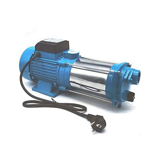 PIOJNYEN Kreiselpumpe Hauswasserwerk Gartenpumpe Edelstahl Selbstansaugend Grundwasserpumpe Tauchdruckpumpe Hauswasserpumpe 1300W/2200W/2500W (2500W 3000 L/H)