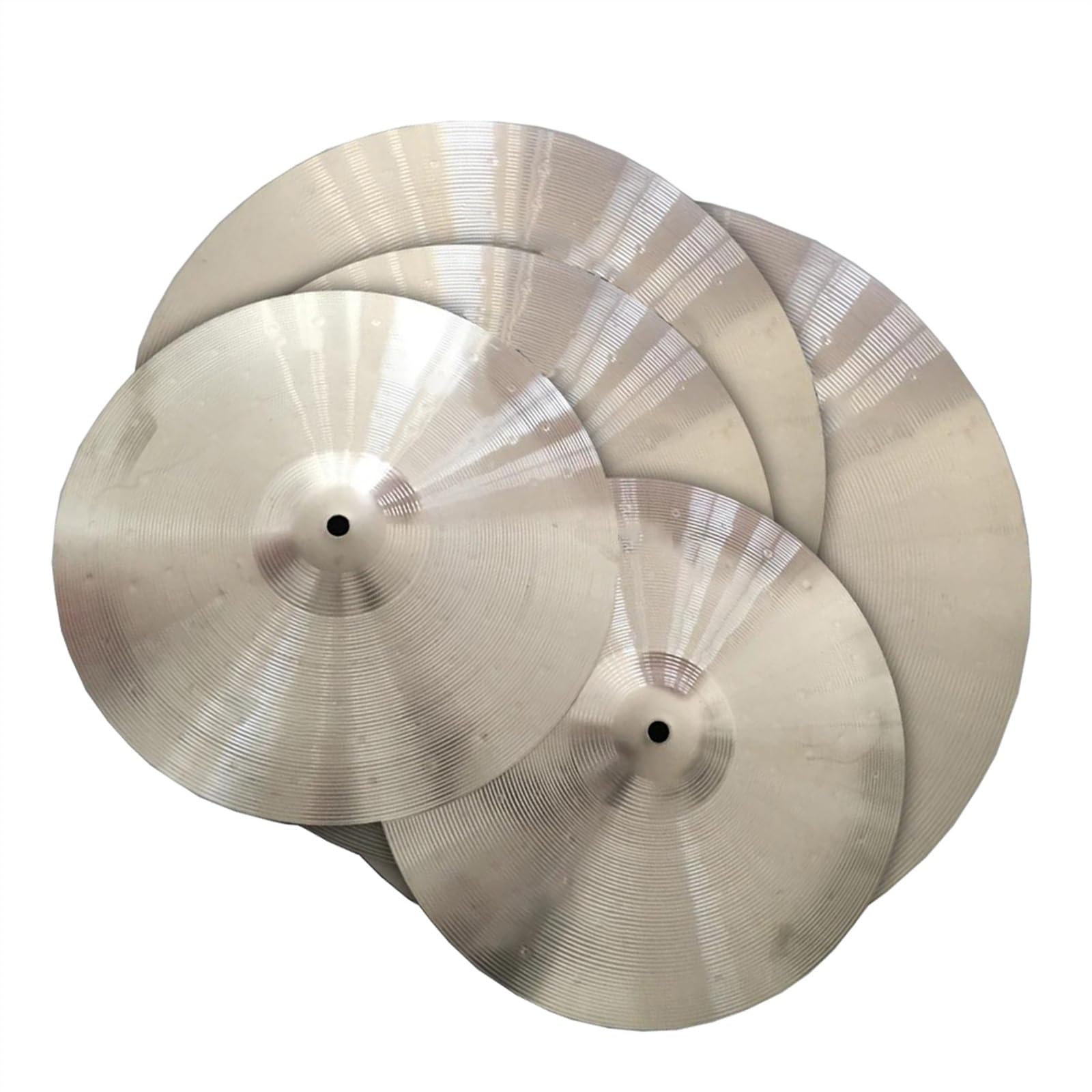 Handgefertigtes Becken-Set Aus Legierung, 14'' Hi-Hat/16'' Crash/18'' Crash/20'' Ride-Becken Für Schlagzeug Schlagzeug-Becken-Set