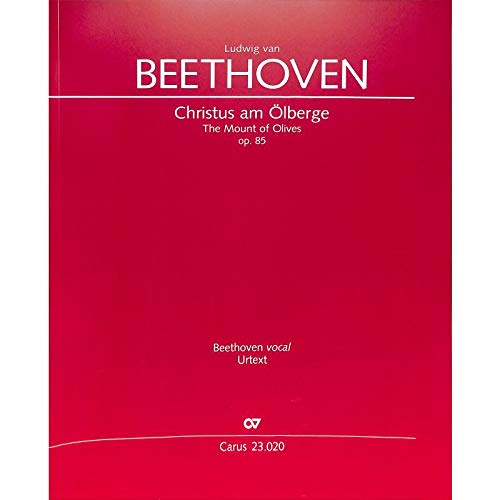 Ludwig van Beethoven-The Mount Of Olives-SCORE