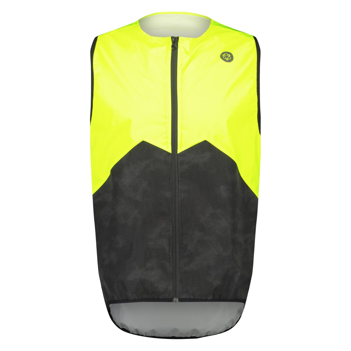 AGU Unisex-Adult Giallo Gilet Body Compact COMMUTER HI-VIS Nero, XL