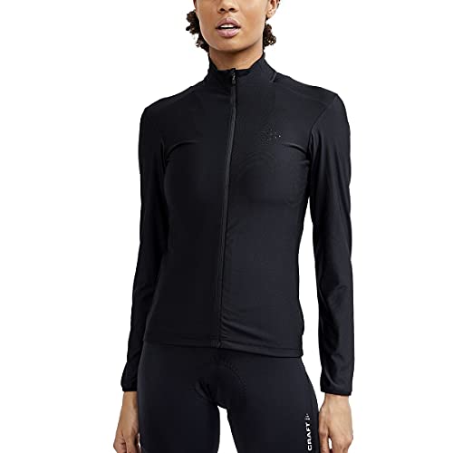 Craft Damen Long Sleeve Jersey ADV Bike Essence Langarm-Trikot, Schwarz, S