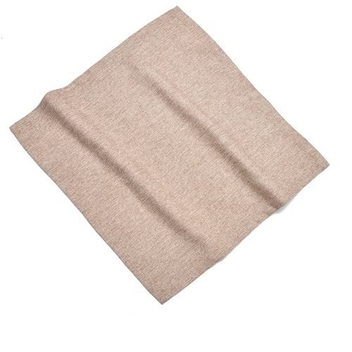 Wiederverwendbare Stoffservietten, Restaurant Modell Raum Baumwolle und Leinen Napin Servietten Tuch Falten Blume Hotel Western-Stil-Serviette(Linen-4pc)