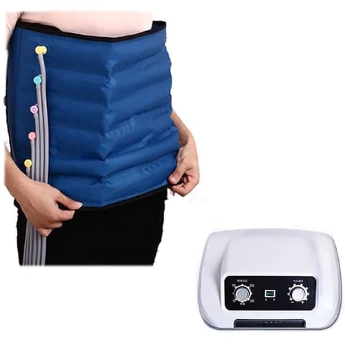 Beinmassagegerät Zur Schmerzlinderung, Fuß und Wadenmassagegerät, Lymphdrainage-gerät Für Beine, Luftkompressionsmassage Für Füße Waden Oberschenkel Zirkulation Muskelentspannung(Color:1*Waist)