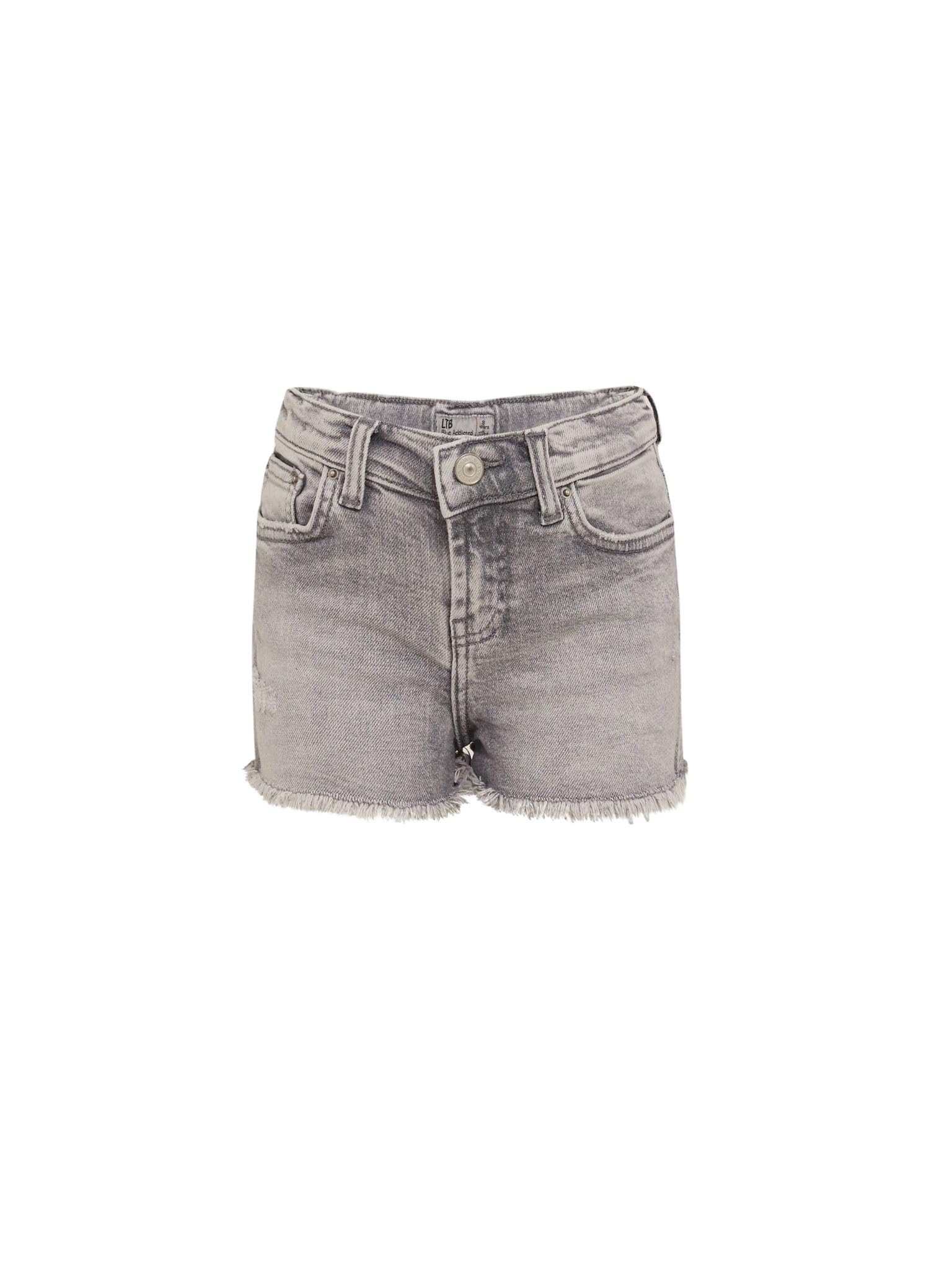 LTB Jeans Mädchen Layla G Jeans-Shorts, Silvina Wash 53696, 116