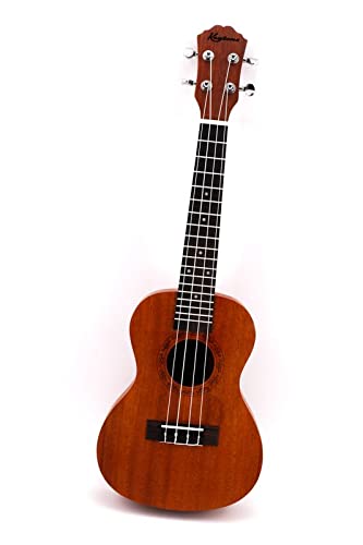 Keytone Sopran-Ukulele UK-31-B Mahagoni braun mit schwarzer Tasche/Gigbag