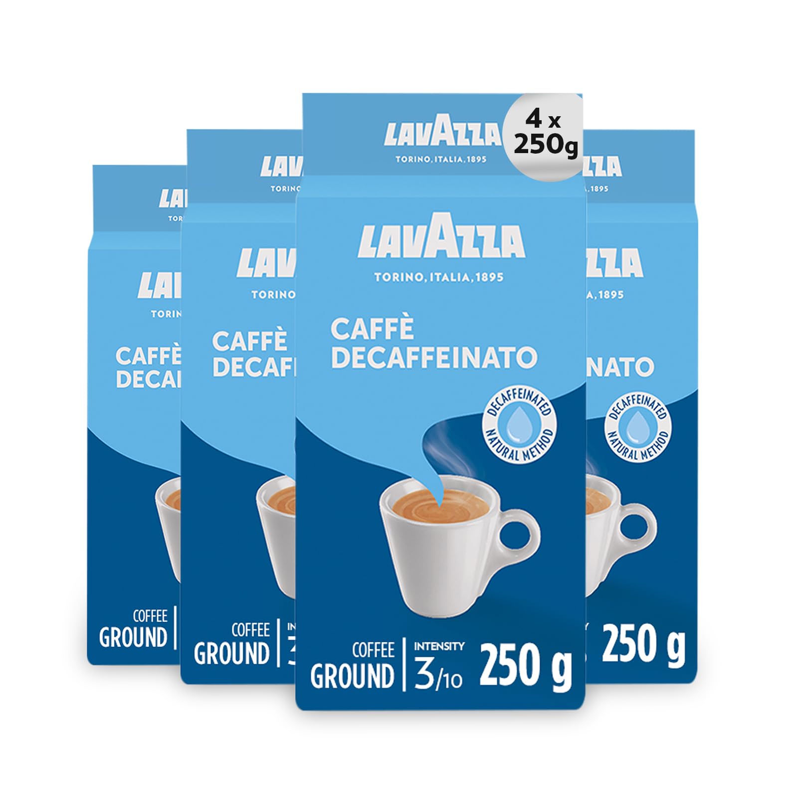 Lavazza Caff? Decaffeinato (Pack of 4)