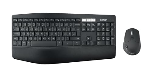 Logitech MK850 PERFORMANCE Bluetooth-Tastatur,- Maus-Set Niederländisch, QWERTY Schwarz