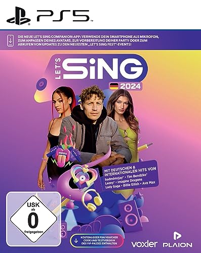 Let's Sing 2024 German Version (PlayStation 5)