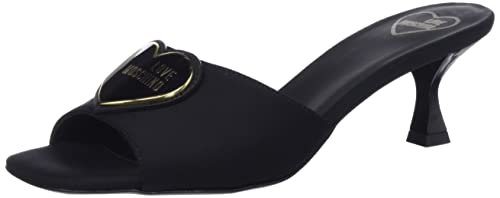 Love Moschino Damen Ja28335g0gim000 Absatzmuscheln, Schwarz, 38 EU