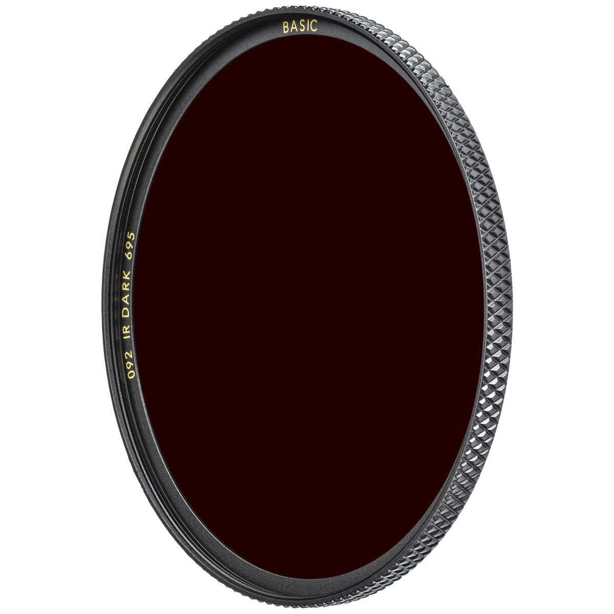 B+W Infrarotfilter dunkelrot 092 Basic 58mm, Black (1102763)