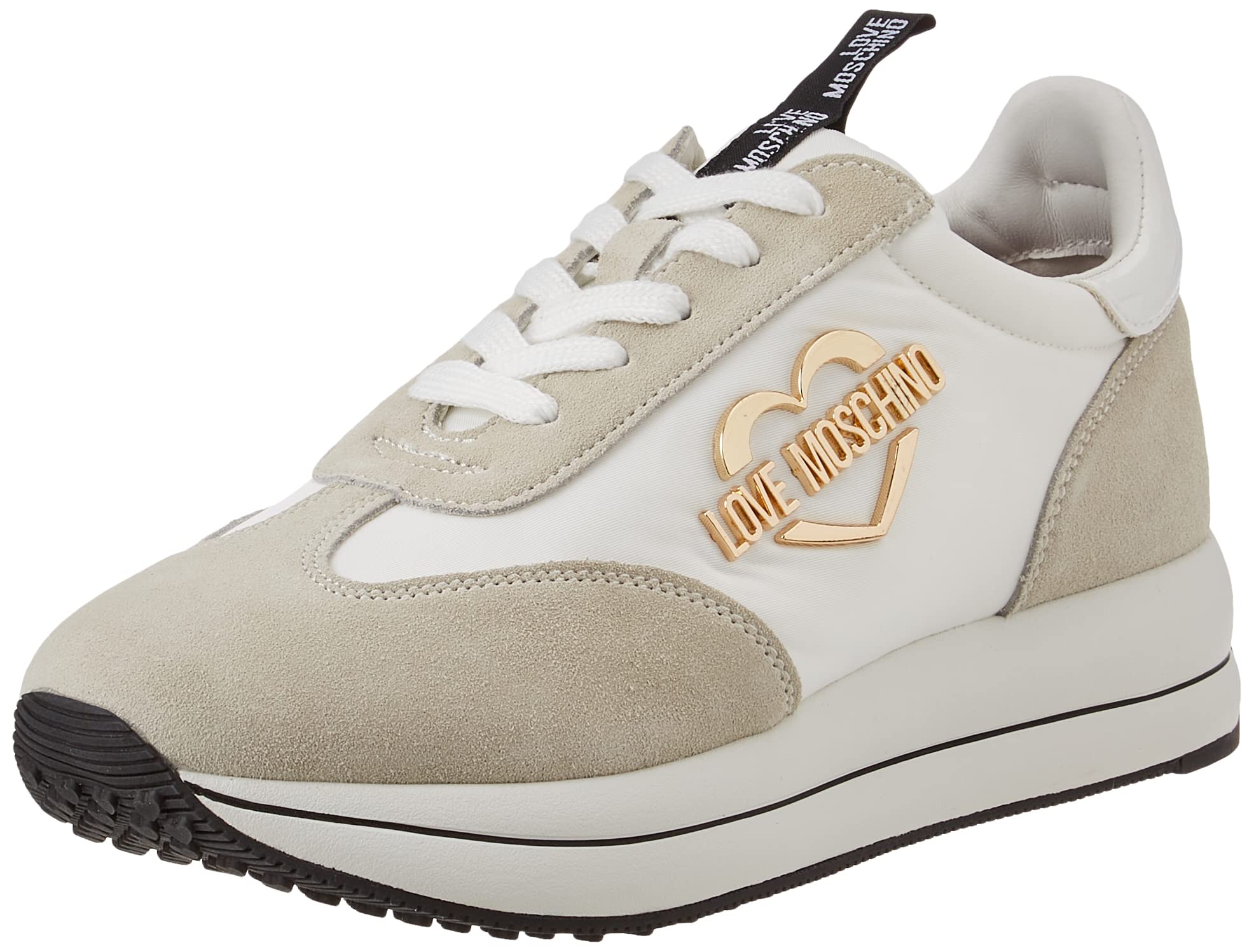 Love Moschino Damen Sneakerd.run40 Nylon+Crosta+Vernice Sneaker, Mehrfarbig, 40.5 EU