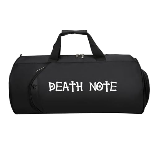 Death No. te Kleine Reisetasche Anime, Faltbare Reisetasche HandgepäCk, HandgepäCk Unisex G.ym Wochenendtasche Flugzeug(Black 16)